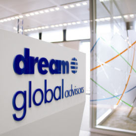 Branding and design for "Dream Global Real Estate" in Frankfurt am Main