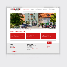 New website for the city of Neumarkt