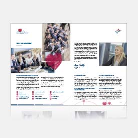 Image brochure and new logo for IT company VIADA from Dortmund