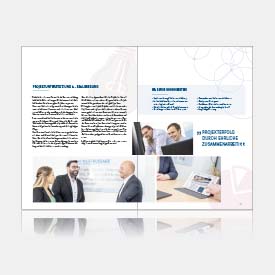 Image brochure and new logo for IT company VIADA from Dortmund