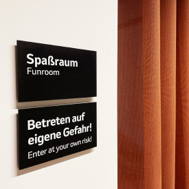 Branding and signage for pharmaceutical company MSD in Munich