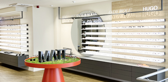 Innovative store concept of the future for MATT optik