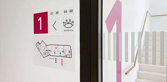 Branding, signage and foil design for NOVENTI