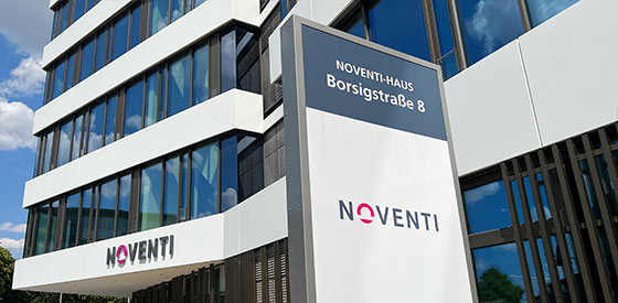 Branding, signage and foil design for NOVENTI