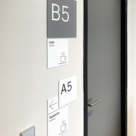 Signage and branding for SEB Office in Frankfurt/Main