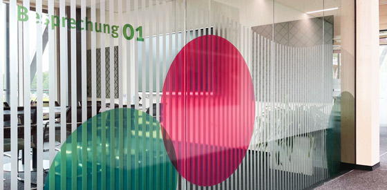 LED illuminated signage and more for the new headquarters of office furniture manufacturer Hammerbacher in Neumarkt in der Oberpfalz