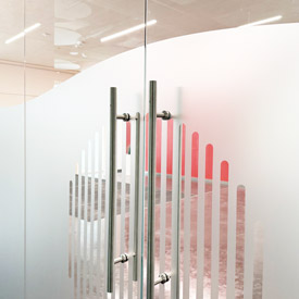 LED illuminated signage and more for the new headquarters of office furniture manufacturer Hammerbacher in Neumarkt in der Oberpfalz