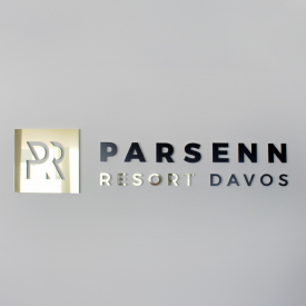 Branding and signage for the PARSENN RESORT Davos, Switzerland